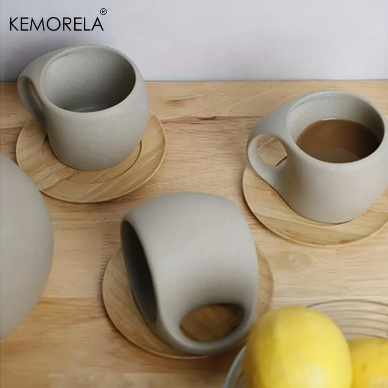 Artistic Speckled Ceramic Coffee Cups | Reusable Latte & Tea Mugs