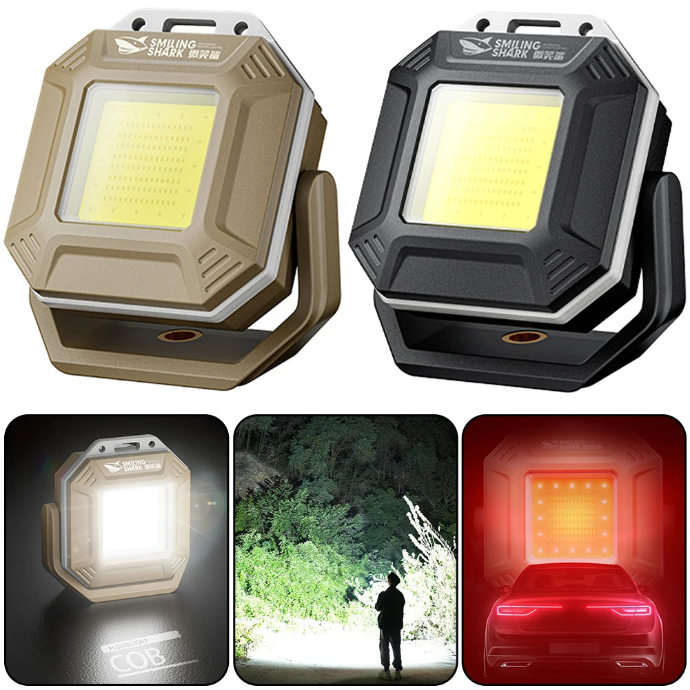 Waterproof COB LED Inspection Lamp with Magnetic Base | Rechargeable