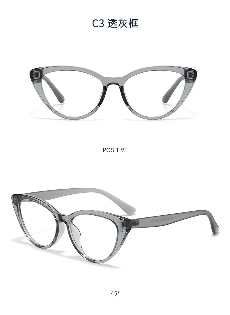 Stylish Cat Eye Anti Blue Light Glasses for Women | Prescription Ready