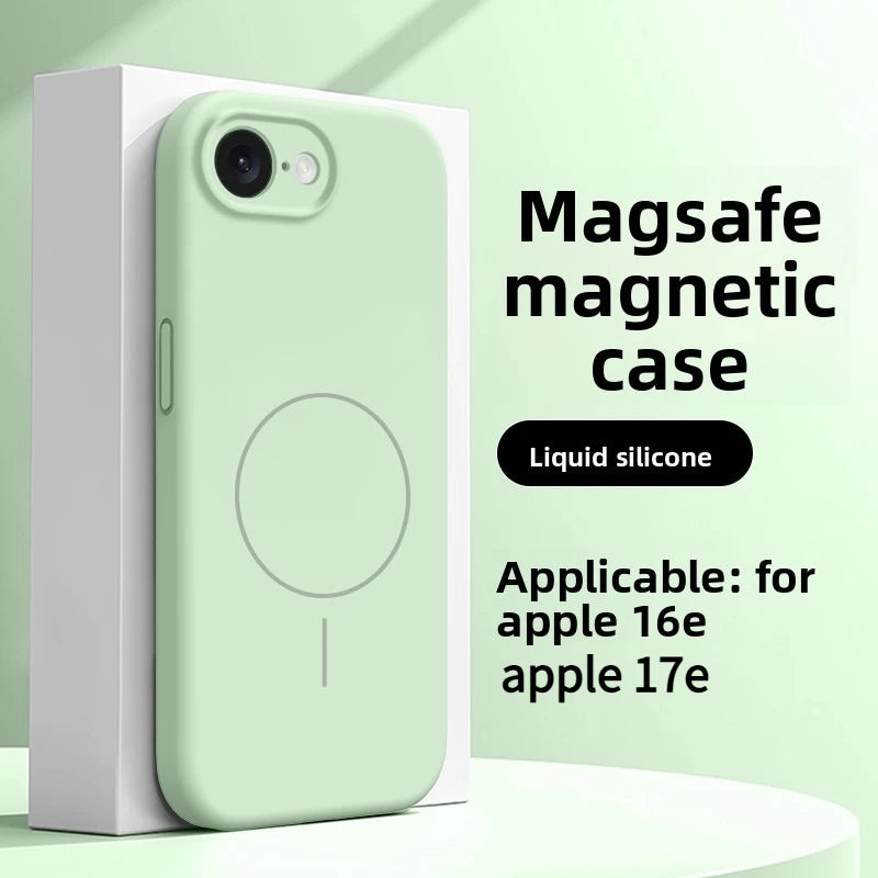 Magnetic Silicone Case for iPhone 17e & 16e | Drop-Proof & Stylish