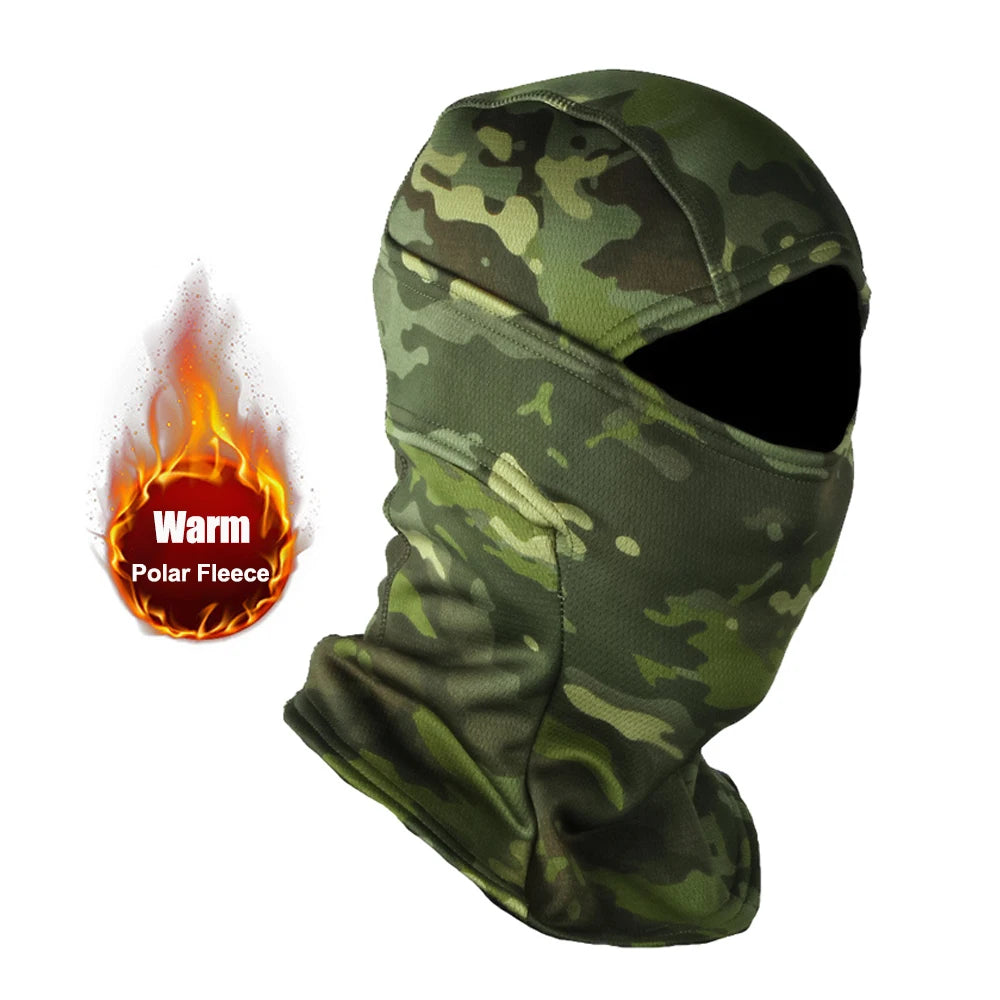 Unisex Camouflage Balaclava Mask | Warm Polar Fleece Winter Gear