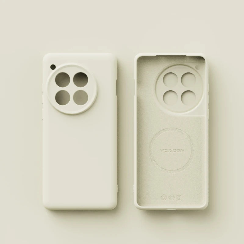 Luxury Shockproof Liquid Silicone Case for OnePlus Devices