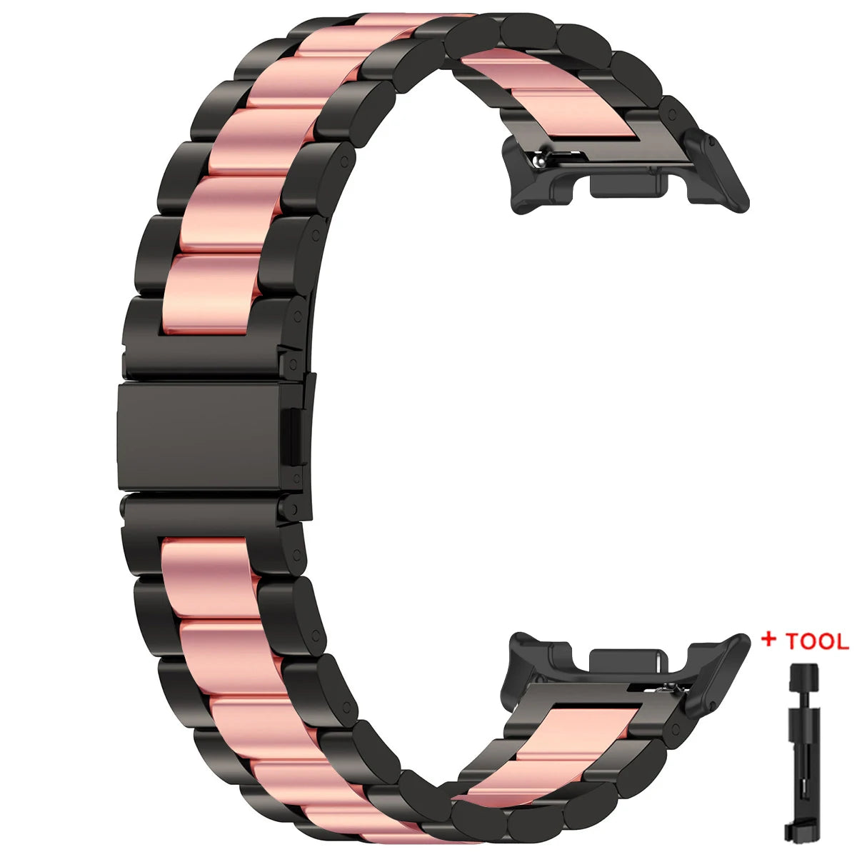 Premium Stainless Steel Watch Strap for Versatile Styles