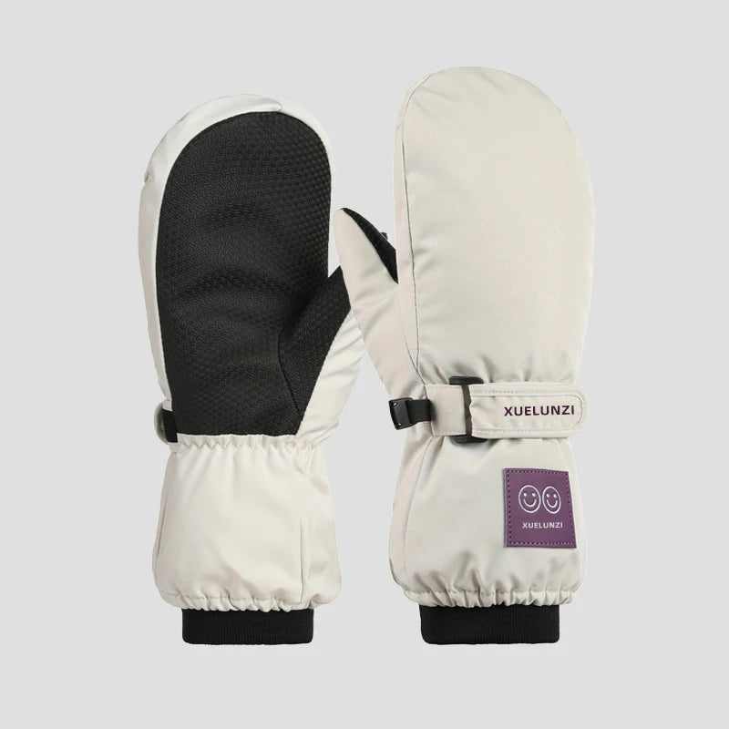 Waterproof Kids Ski Mittens | Warm Insulated Gloves for Winter Fun