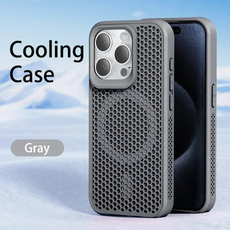Cooling Heat Dissipation Phone Case | Magnetic Protection for iPhone