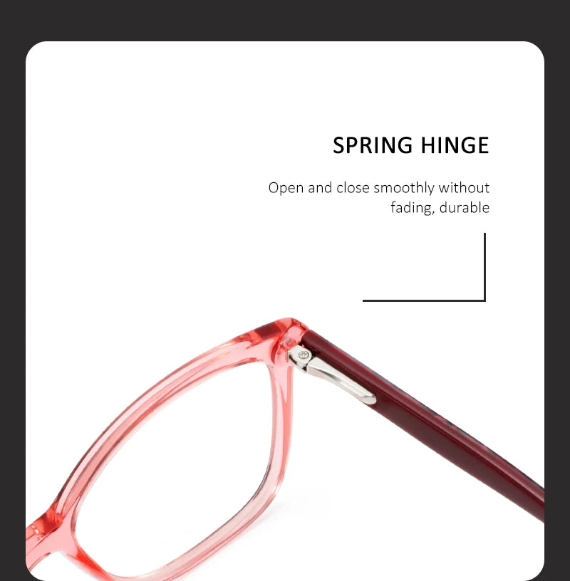 Stylish Women's Prescription Glasses | Progressive Square Acetate Frames