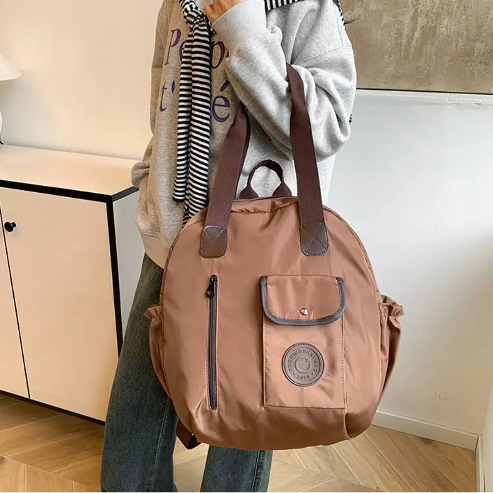 Large Capacity Nylon Swimming Backpack | Stylish Fitness Bag
