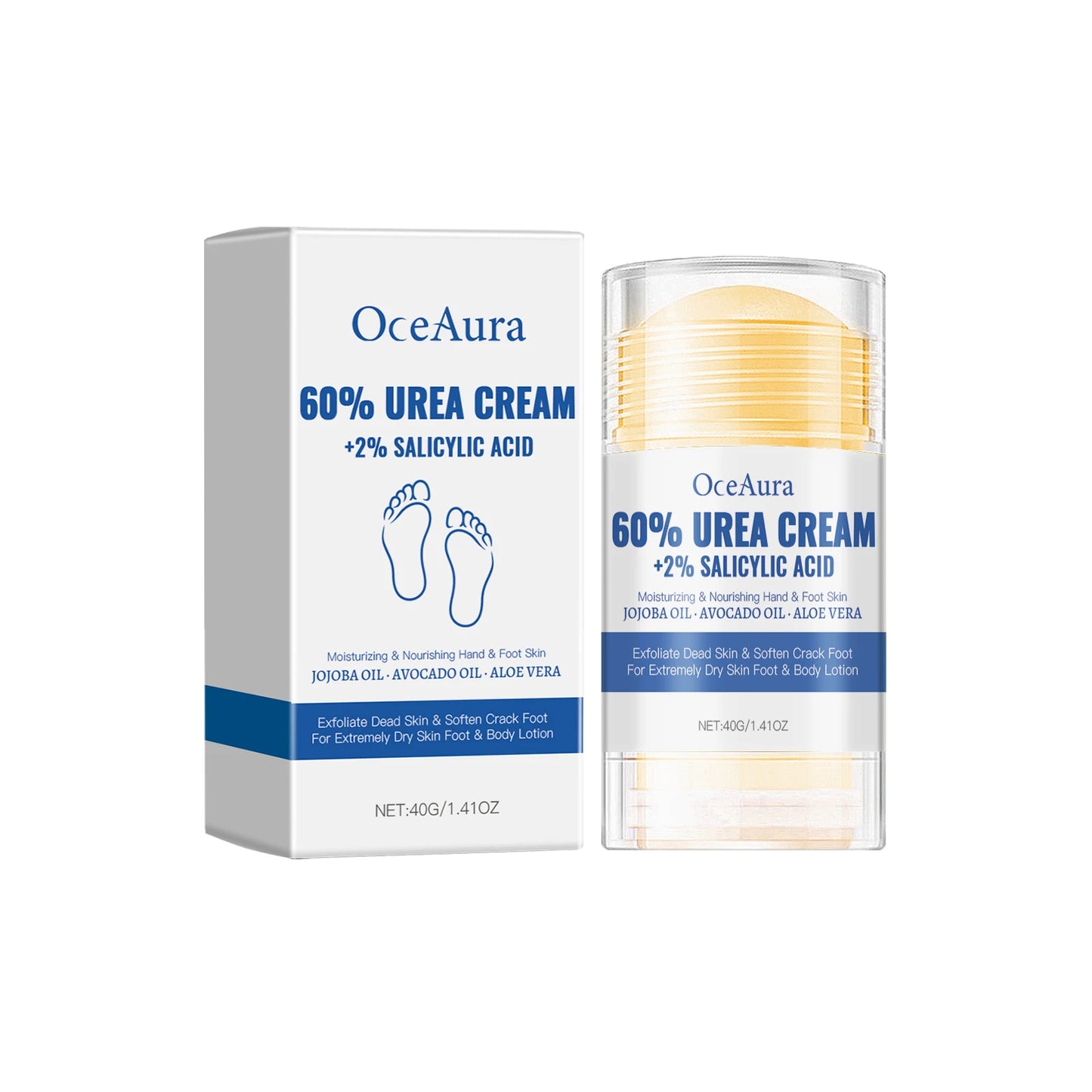 60% Urea Feet Cream for Extreme Dry Skin Relief and Nourishment