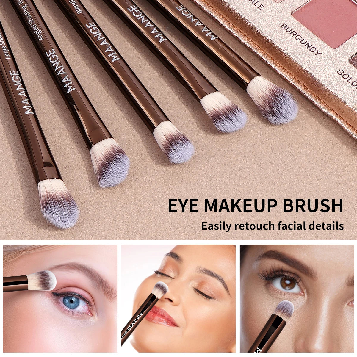 13pc Soft Synthetic Hair Makeup Brush Set | Flawless Beauty Tools