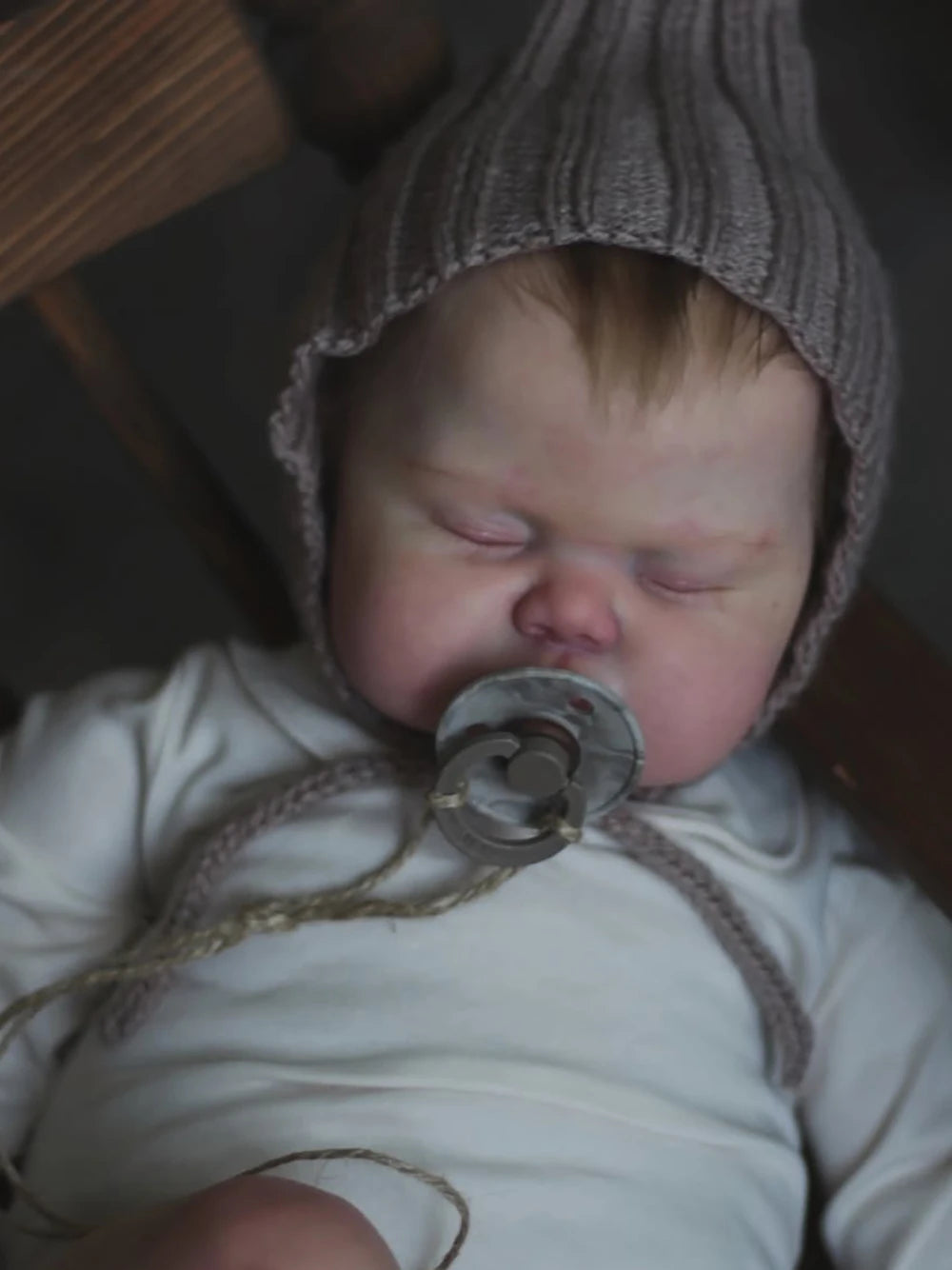 60CM Reborn Toddler Doll | Realistic Hand-Rooted Cuddle Baby
