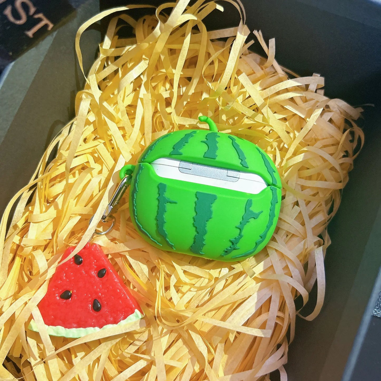 Cute 3D Watermelon Earpods Case | Stylish Earphone Protection
