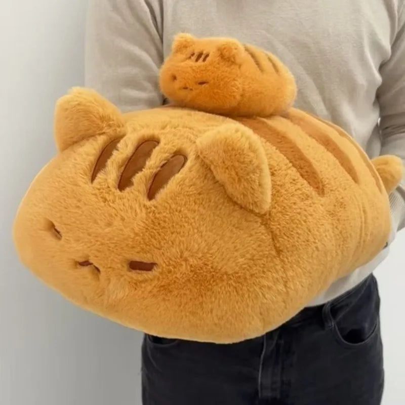 Giant Orange Cat Plush Toy | Kawaii Kitty Throw Pillow