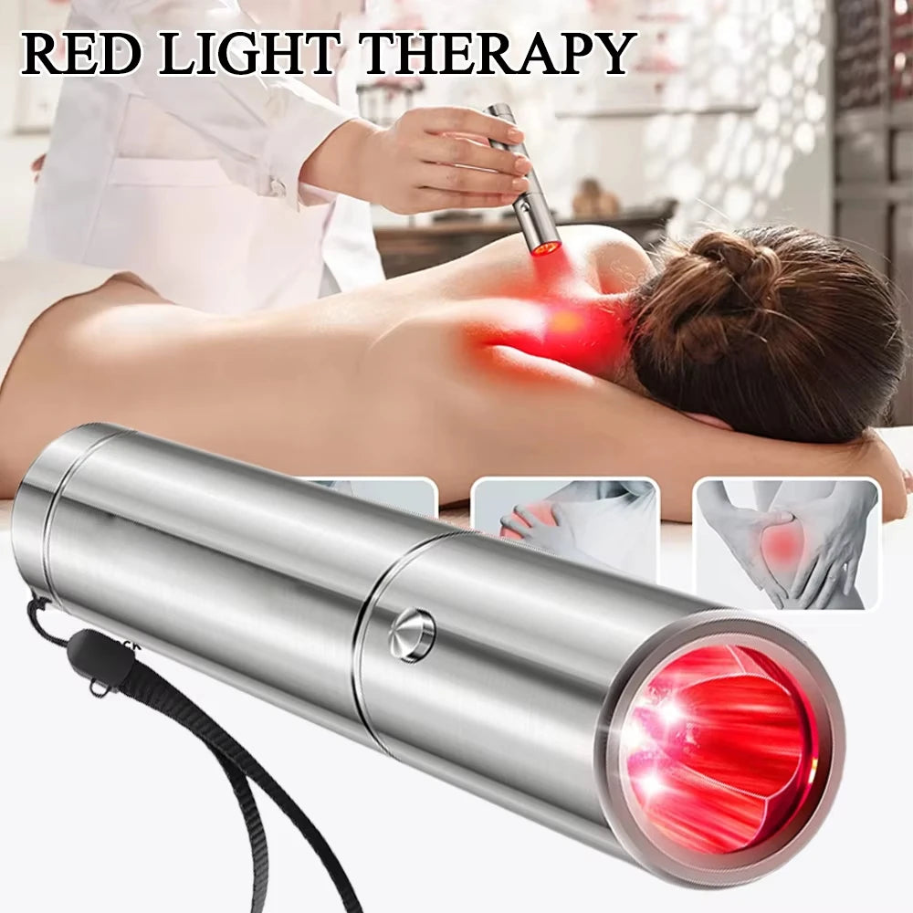 Red Light Therapy for Pain Relief & Anti-Aging Skin Care Device