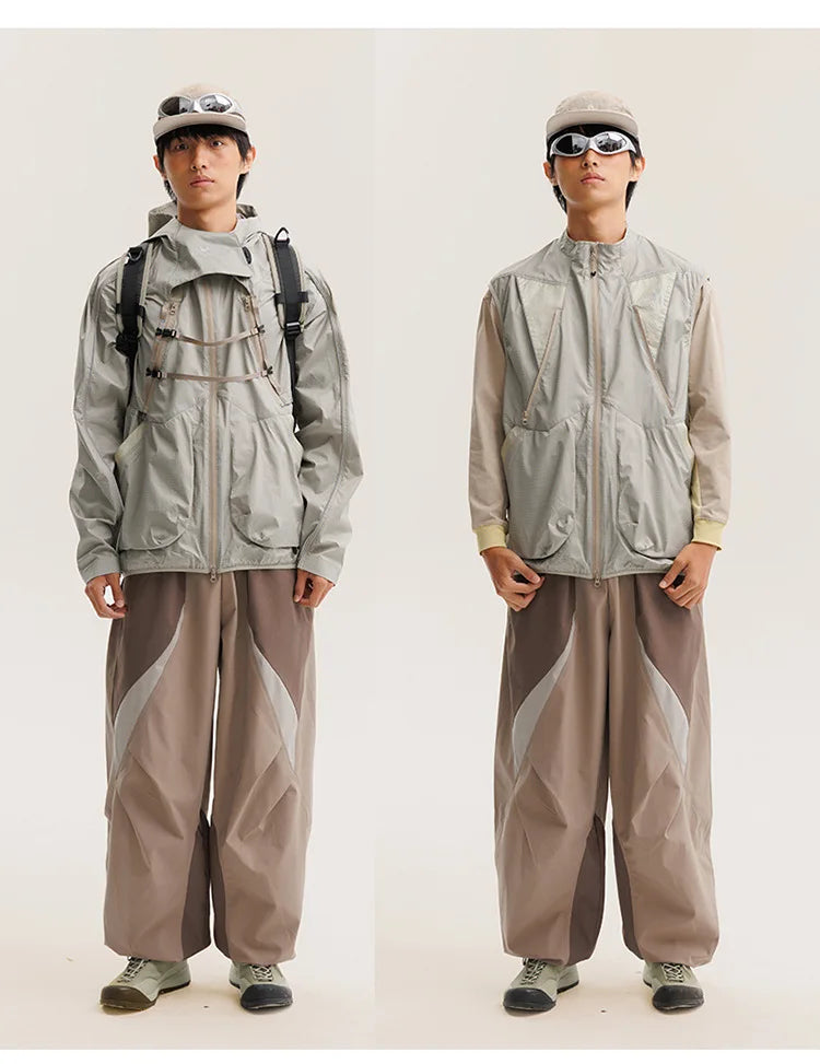 Transformable Outdoor Jacket & Cycling Suit | 3-in-1 Adventure Gear