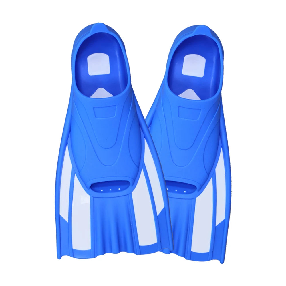 Adult Silicone Short Swim Flippers for Snorkeling & Diving