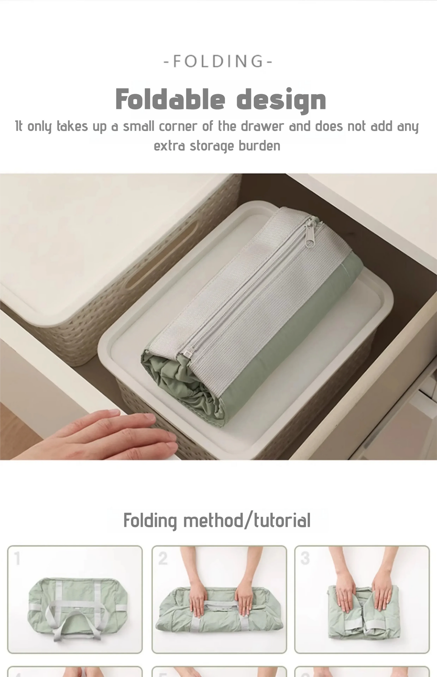 Waterproof Foldable Travel Duffle Bag | Large Capacity & Versatile
