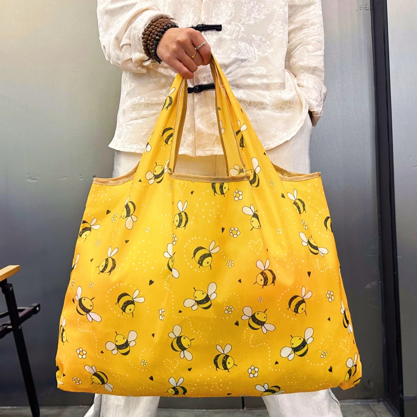Bolso de Hombro de Gran Capacidad | Bandolera Ligera y Plegable