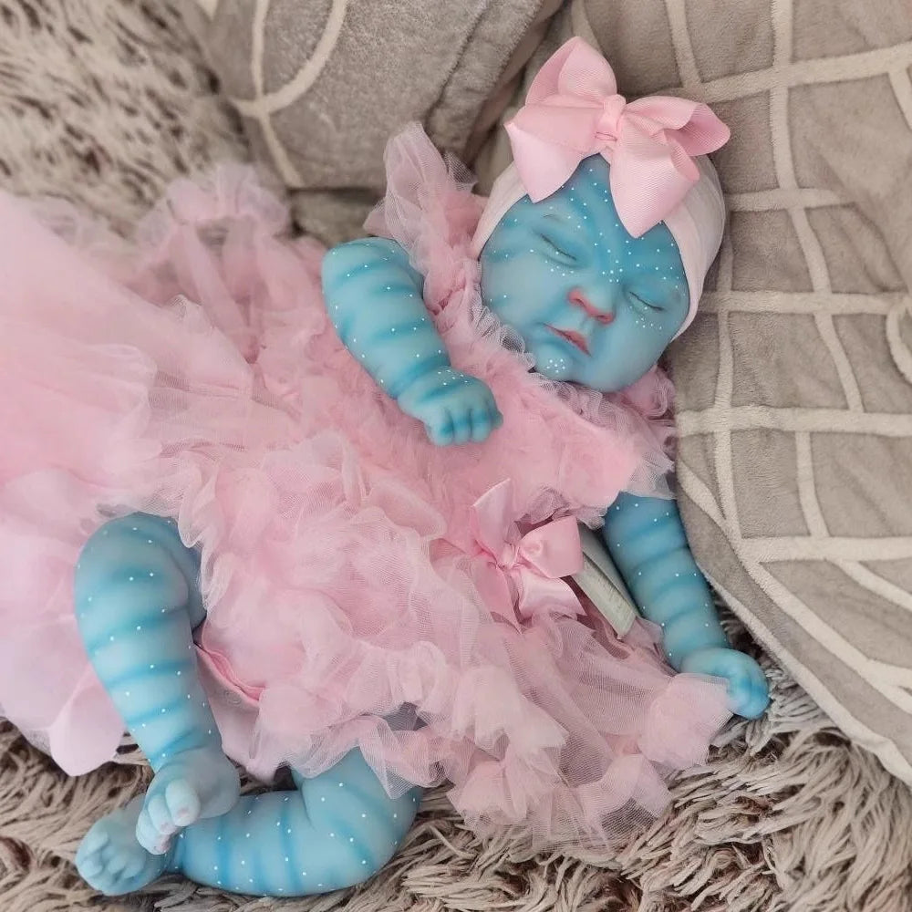Muñeca Bebé Reborn Realista de 19 Pulgadas | Juguete Coleccionable de Vinilo Hecho a Mano