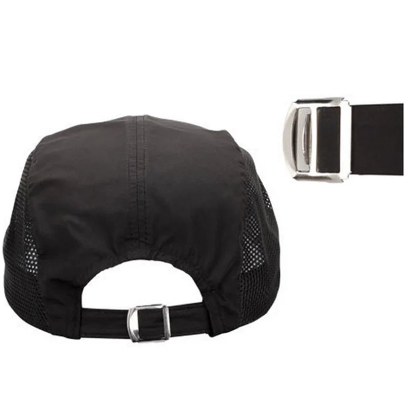 Adjustable Quick Dry Breathable Sports Cap for Outdoor Activities
