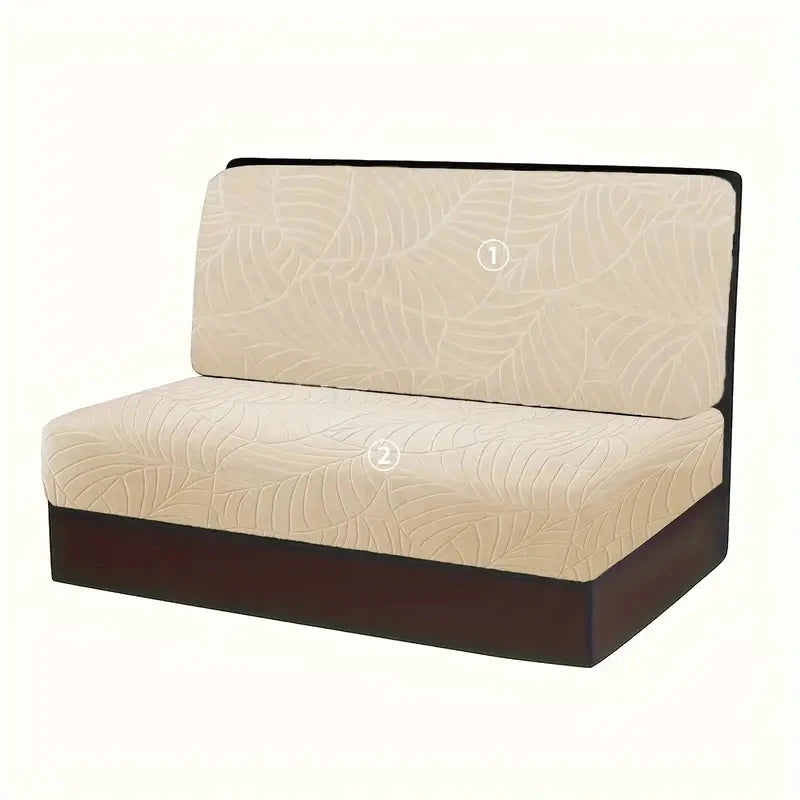 Stretch RV Dinette Cushion Covers | Elastic Slipcover Set