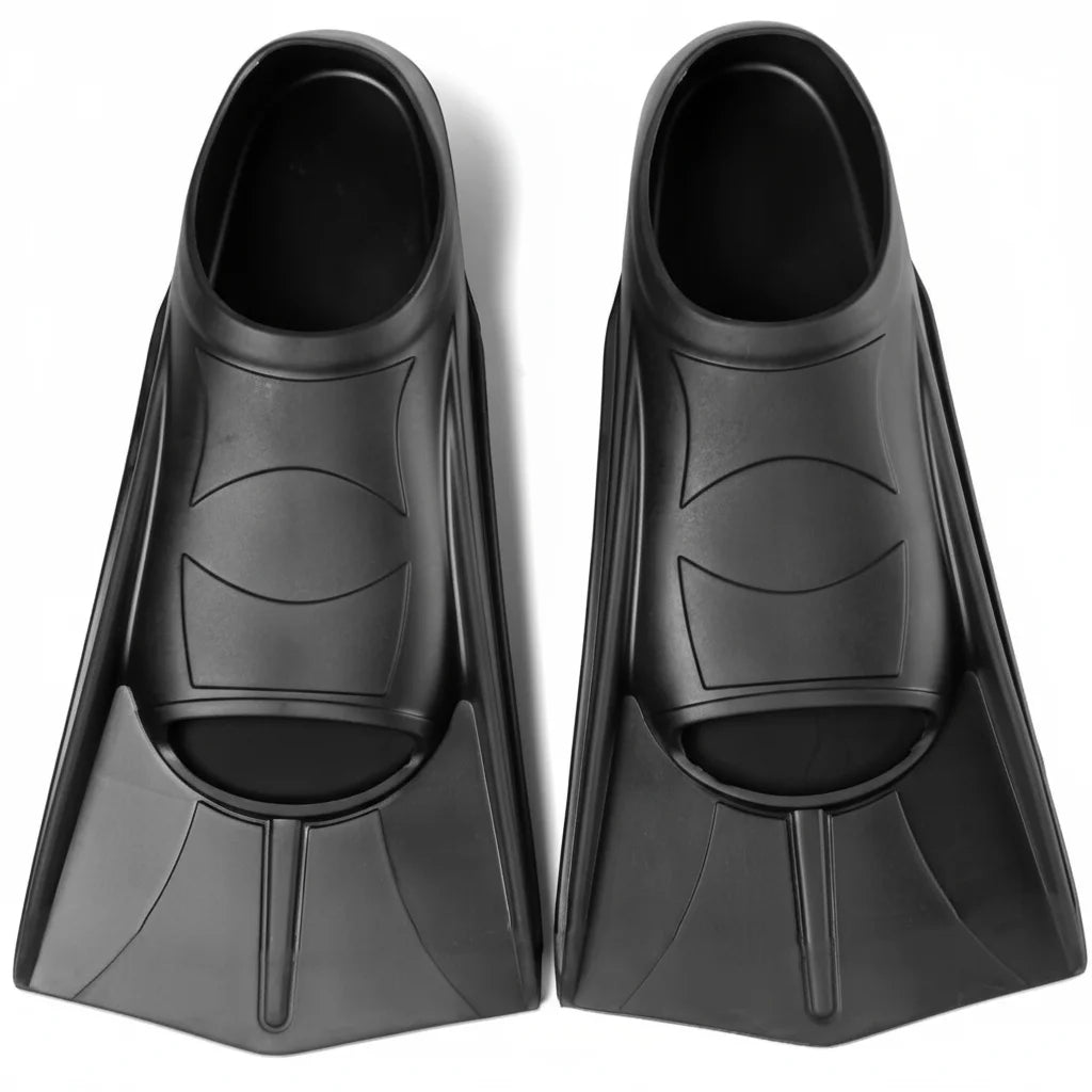 Professional Short Diving Fins for Enhanced Swim Training