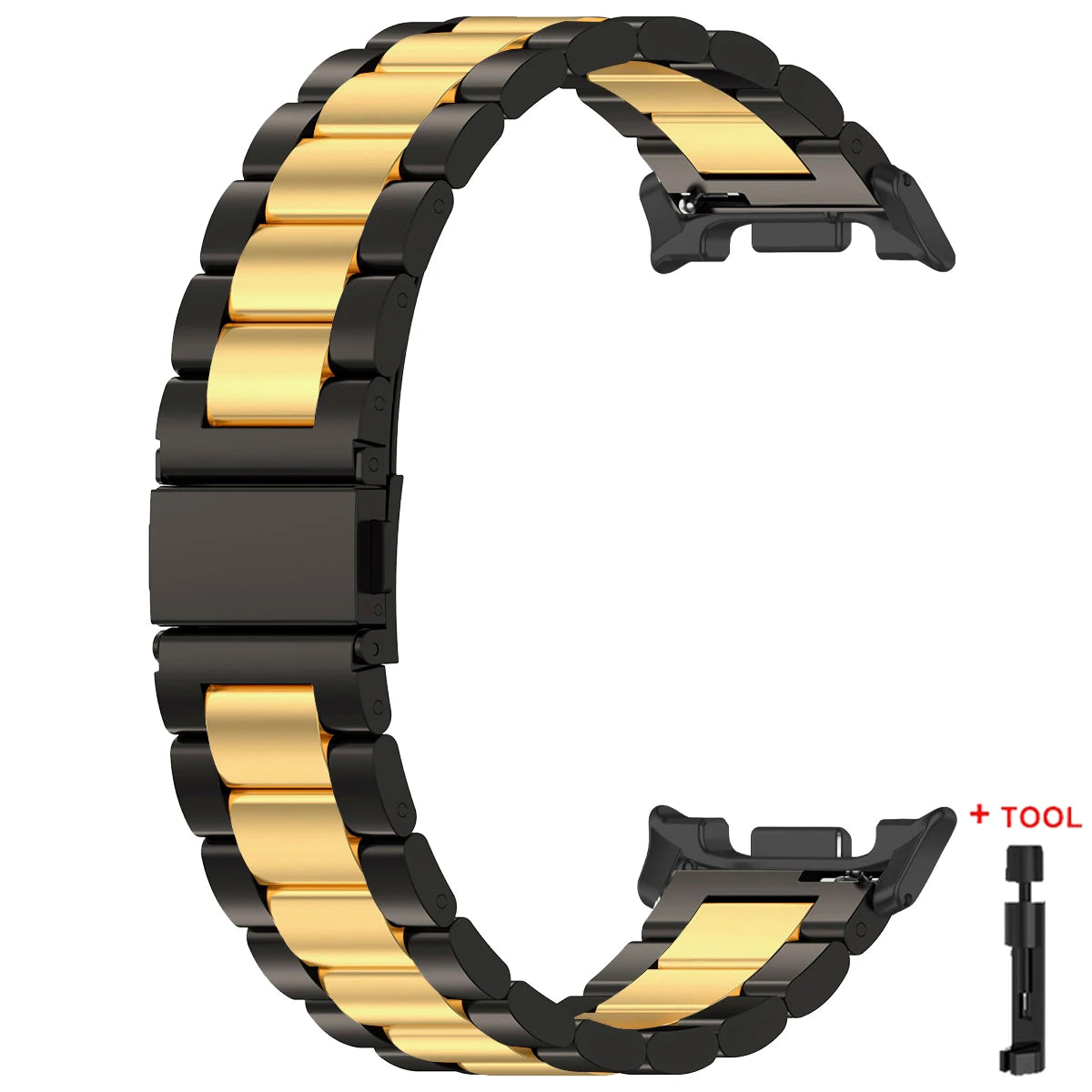 Premium Stainless Steel Watch Strap for Versatile Styles