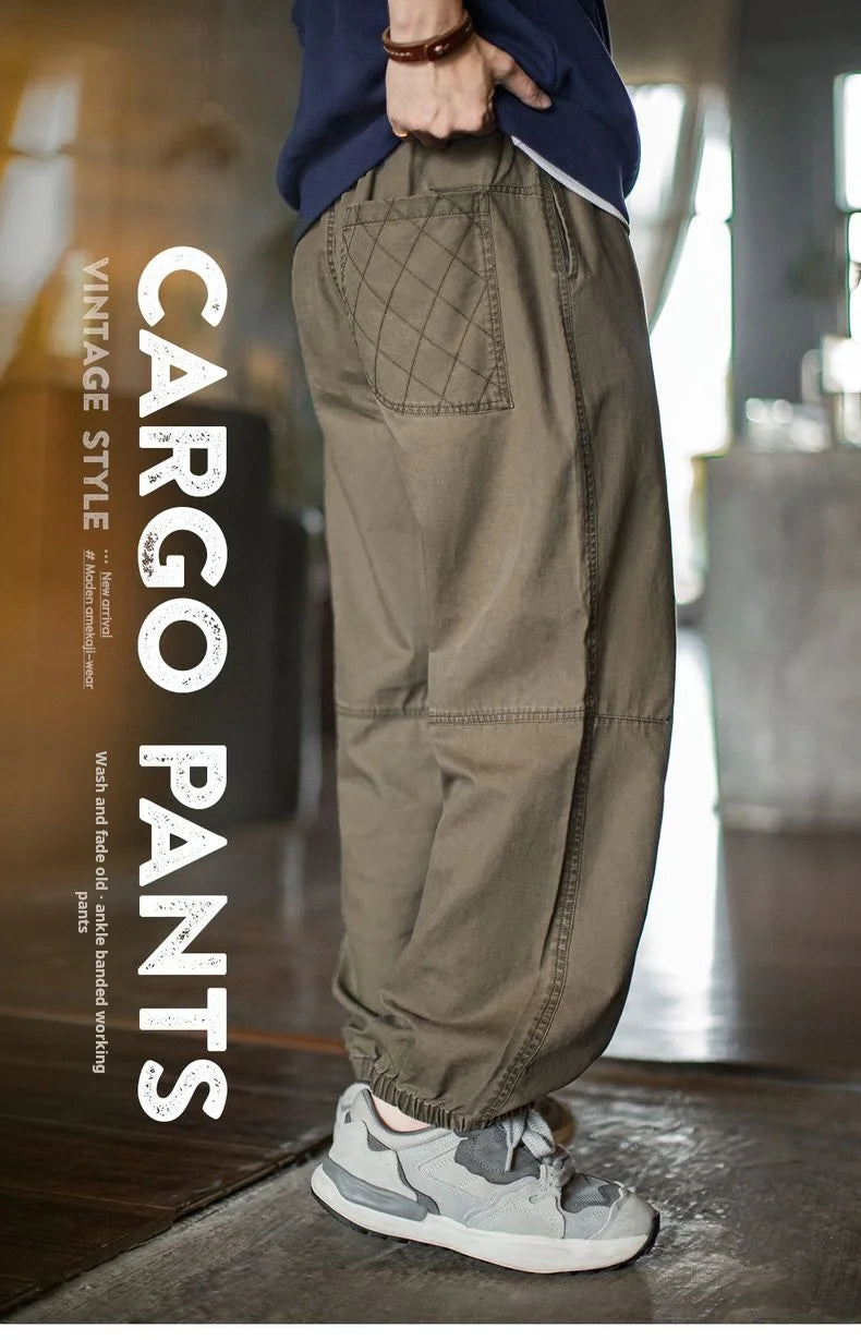 Men's Vintage Casual Drawstring Pants | Ultimate Comfort & Style