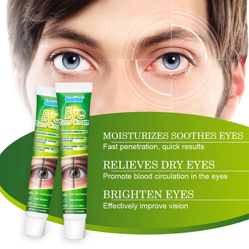 Herbal Eye Care Cream for Dark Circles & Puffiness Relief