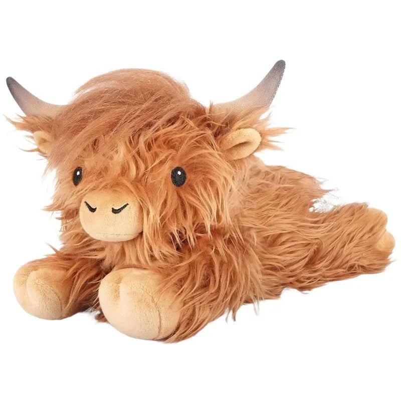 Cute Highland Cow Plush Toy | Super Soft Cuddle Buddy