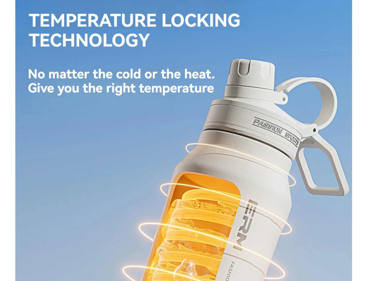 Stainless Steel Insulated Water Bottle | Fitness & Outdoor Hydration