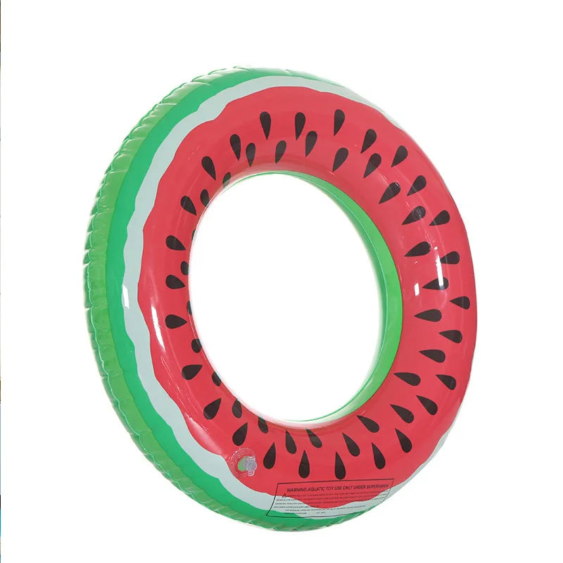 Watermelon Inflatable Pool Floats | Fun Summer Swimming Rings