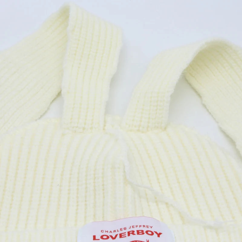 Unisex Long Fox Ears Knitted Beanie | Y2K Bunny Rabbit Hat