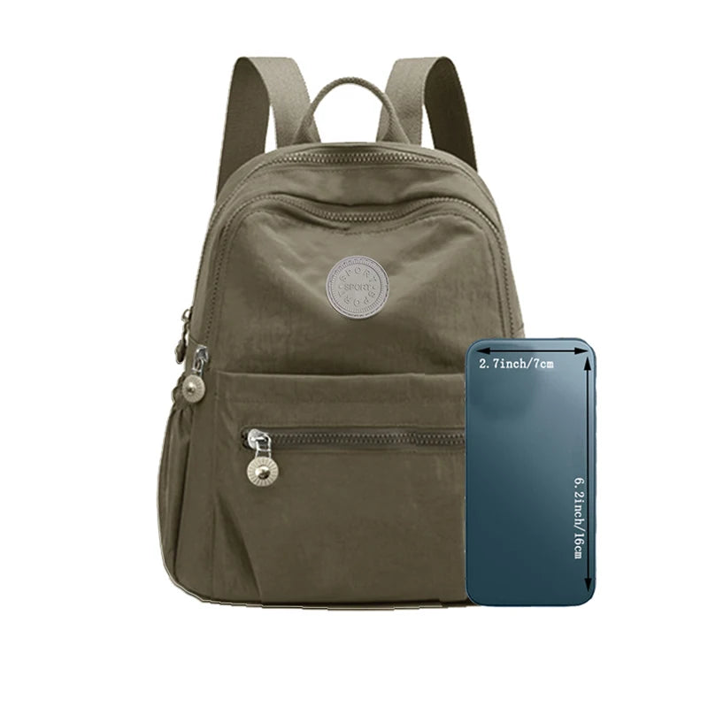 Mochila Chic Multicolor | Bolso de Viaje Ligero y Elegante