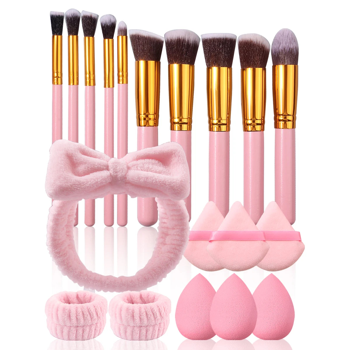 19PCS Professional Makeup Brush Set | Flawless Application Tools