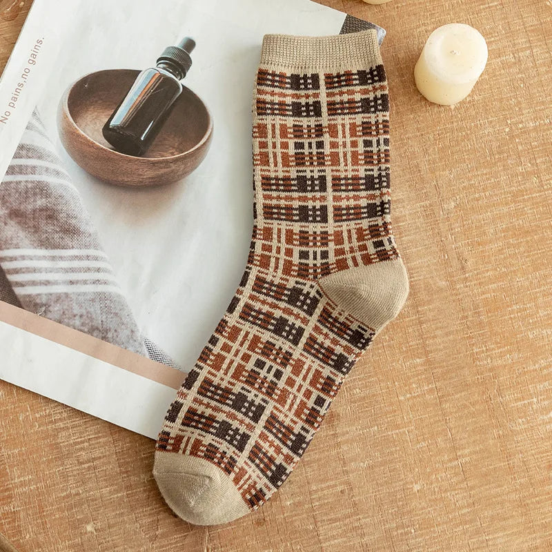 Fashionable Cotton Socks for Autumn & Winter | Warm & Cozy Style