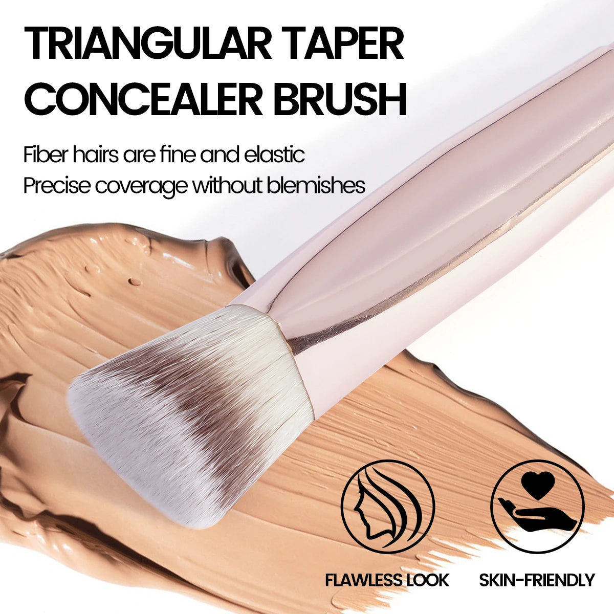 5pcs Makeup Brush Set | Essential Brushes for Stunning Beauty Looks