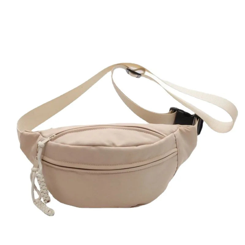 Large Capacity Women's Nylon Fanny Pack | Stylish Waist Bag
