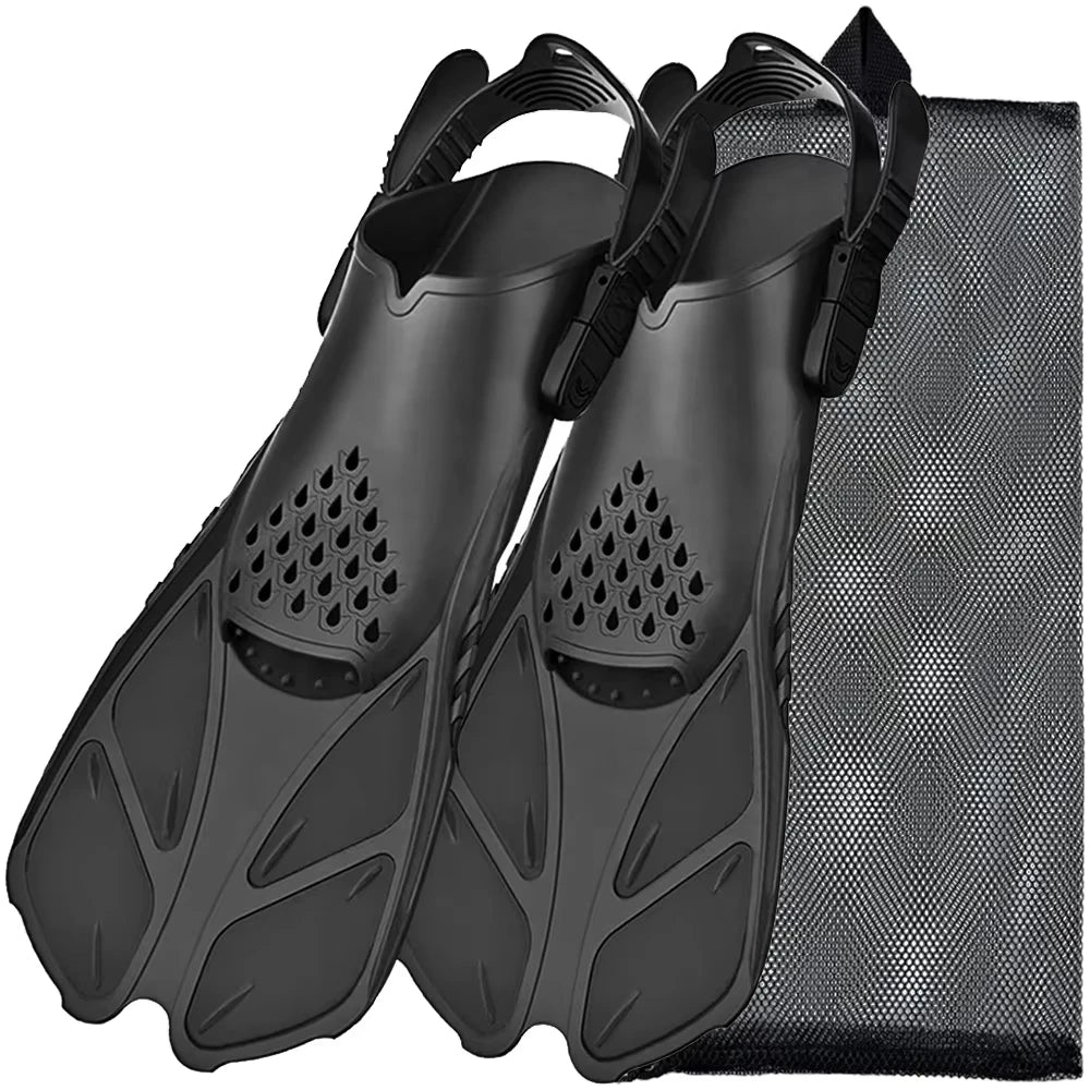 Adjustable Snorkel Fins for Adults & Teens | Comfortable Dive Fins