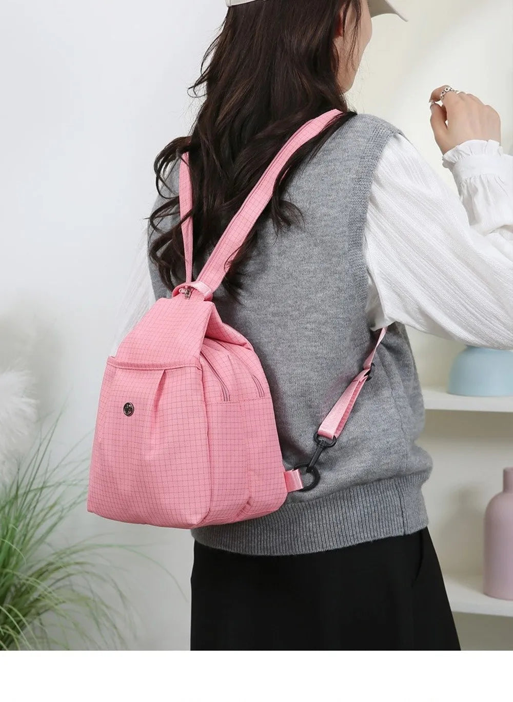 Large Capacity Waterproof Oxford Fabric Backpack for Travel & Hiking
