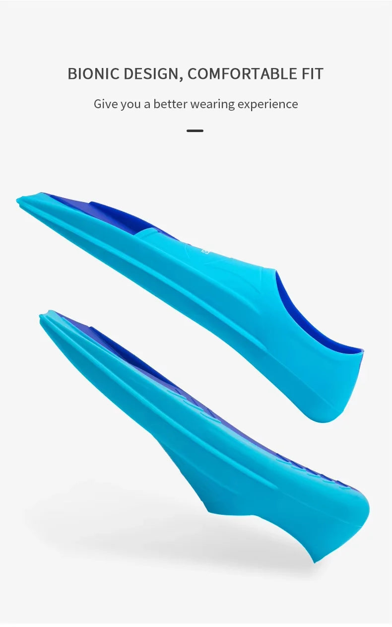 Silicone Swim Fins for Kids & Adults | Perfect for Pool Training