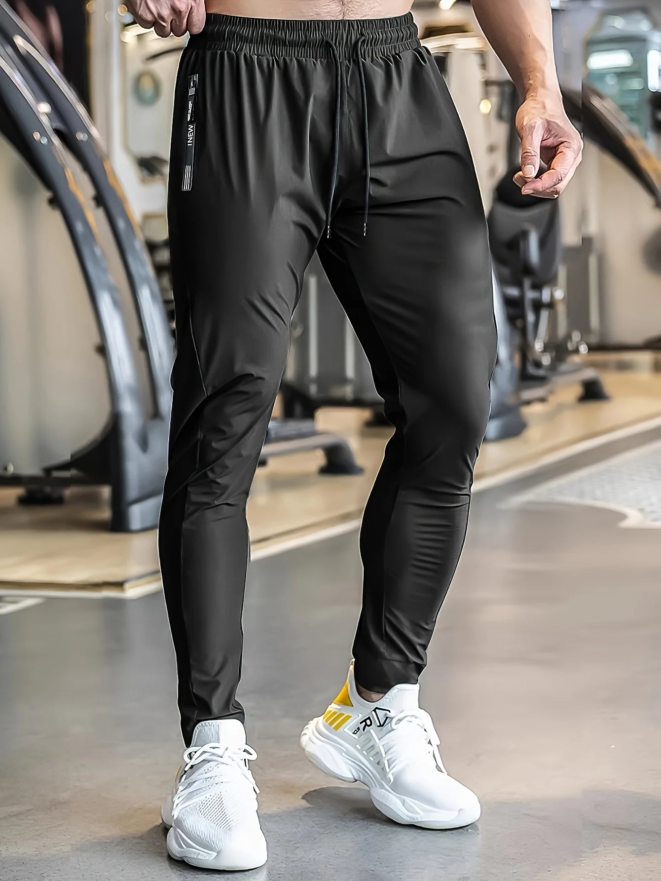 Men's Lightweight Summer Jogging Pants | Breathable Fast-Drying Fitness Wear