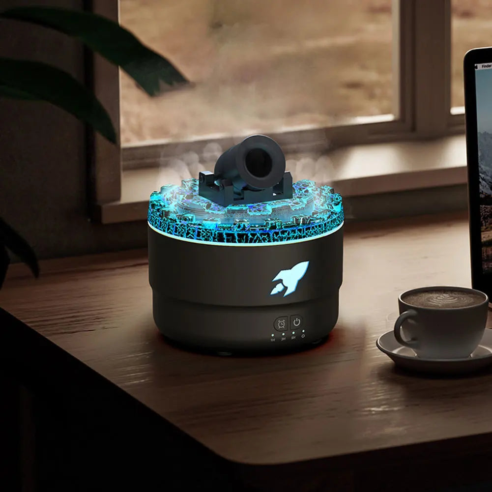 Volcanic Crack Air Humidifier & Aroma Diffuser | Relaxing Ambiance