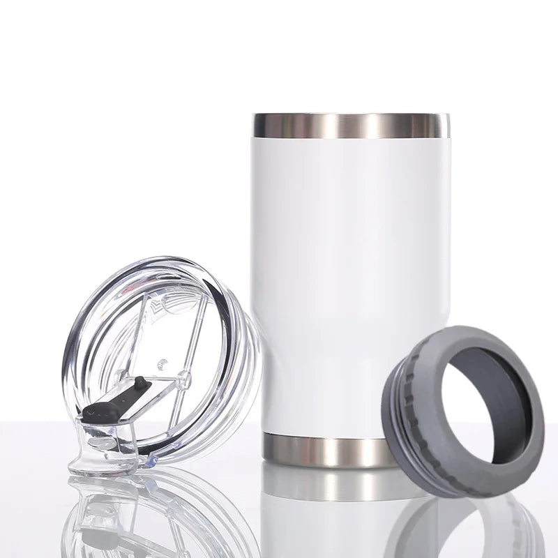 4 in 1 Travel Mug & Can Cooler | Insulated Summer Beverage Holder