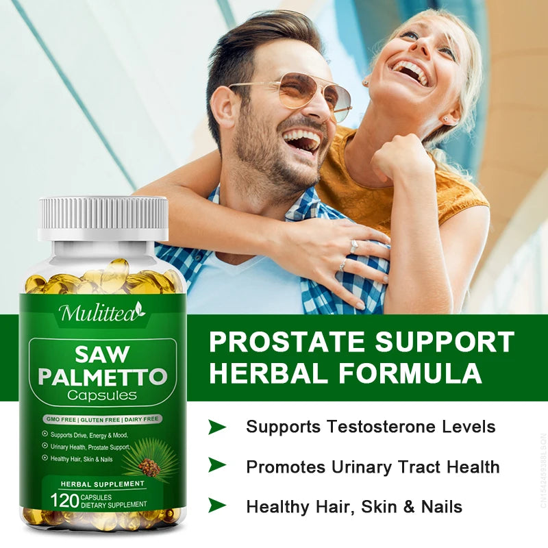 Saw Palmetto Supplements for Prostate Health & Hair Loss Prevention
