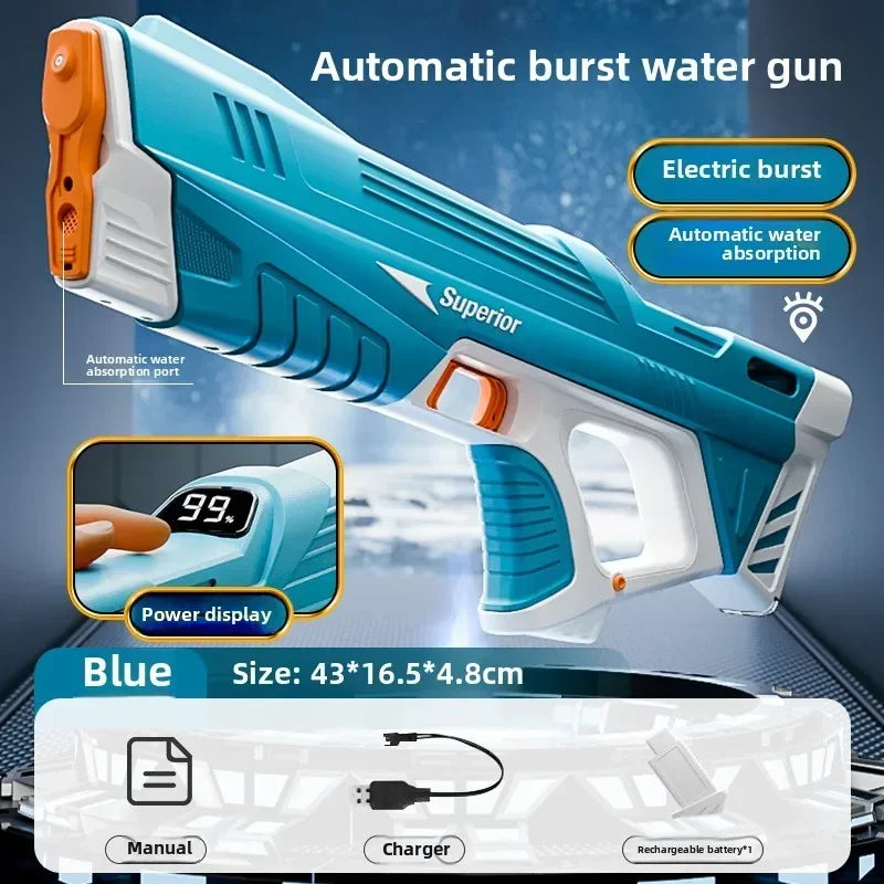 Automatic Electric Water Gun for Kids | Ultimate Water Play Fun