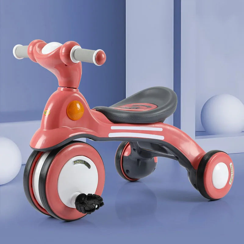 Safe & Fun Outdoor Kids Tricycle with Music | Perfect Pedal Bike