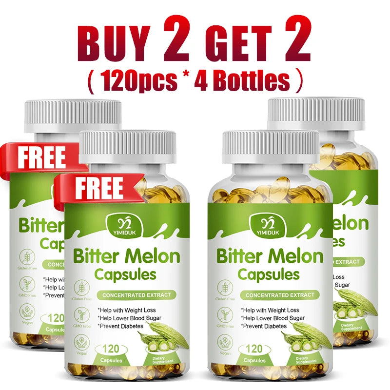 Bitter Melon Extract Supplement | Buy 1 Get 1 Free Offer!