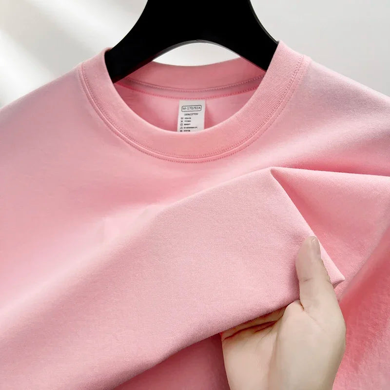 Men's Breathable Cotton Summer T-Shirt | Fashionable Short Sleeve Top