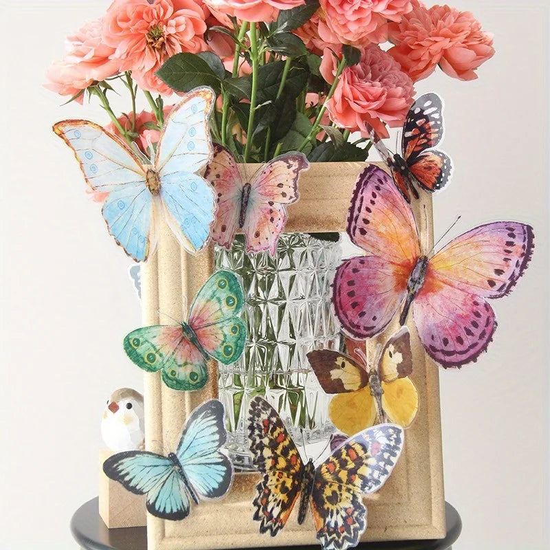 36pcs Lifelike Butterfly Decorations Set | Vibrant Wedding & Party Decor