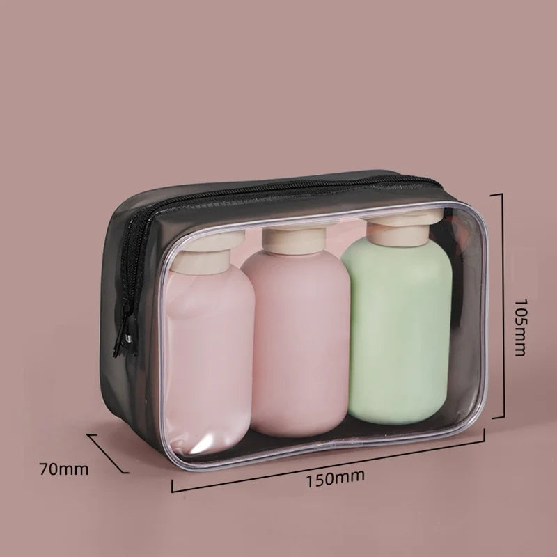 3Pcs Leak Proof Travel Bottle Set | Refillable Containers for Toiletries